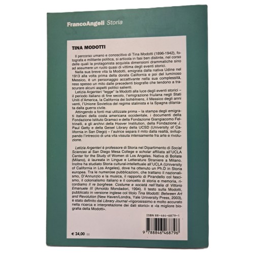 Tina Modotti. Fra arte e rivoluzione