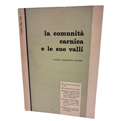 La comunità carnica e le sue valli. Studio economico sociale