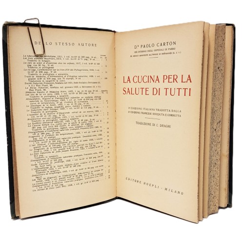 La cucina per la salute di tutti