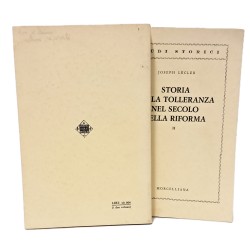 Storia della tolleranza nel secolo della riforma I-II 2