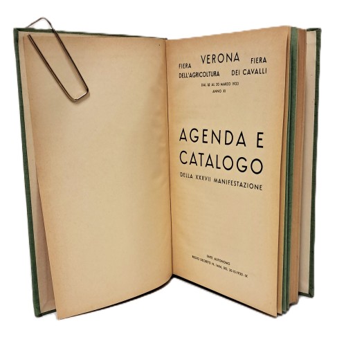 Agenda e catalogo della XXXVII manifestazione
