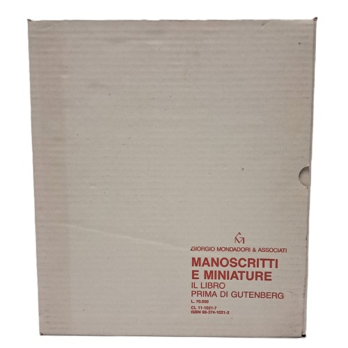 Manoscritti e miniature. Il libro prima di Gutenberg